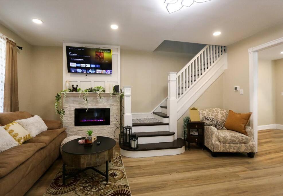 Cozy Modern 3 Bedroom Home In West Philly Philadelphia Eksteriør billede